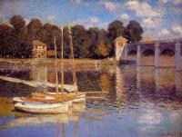 Monet, Claude Oscar - The Bridge at Argenteuil